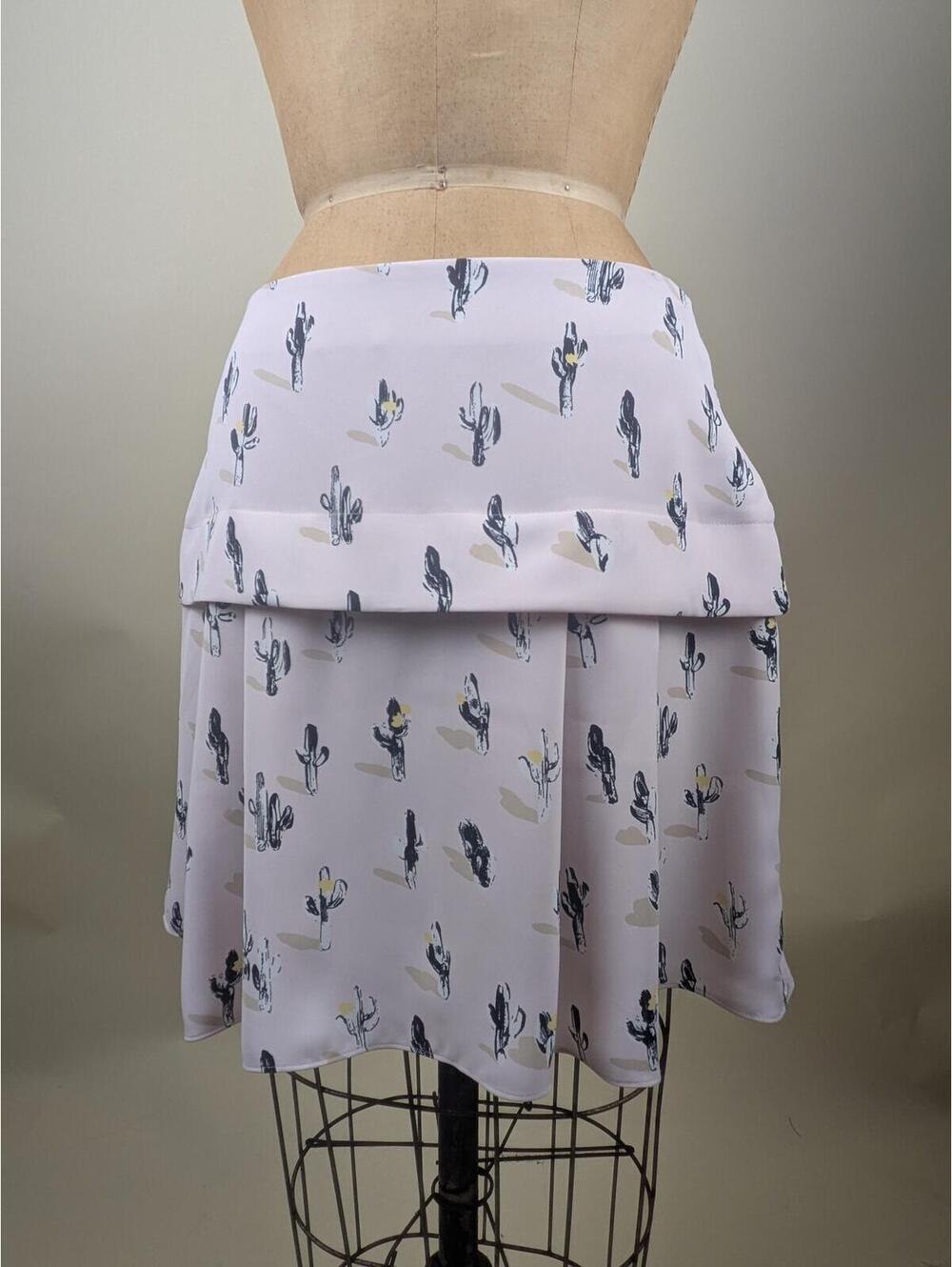 kenzo paris pink cactus tennis skirt